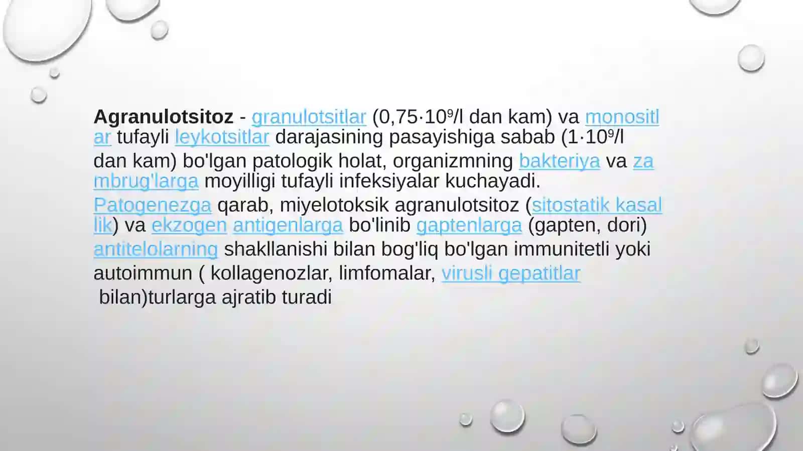 Agranulotcitoz-granulotcitalr 2