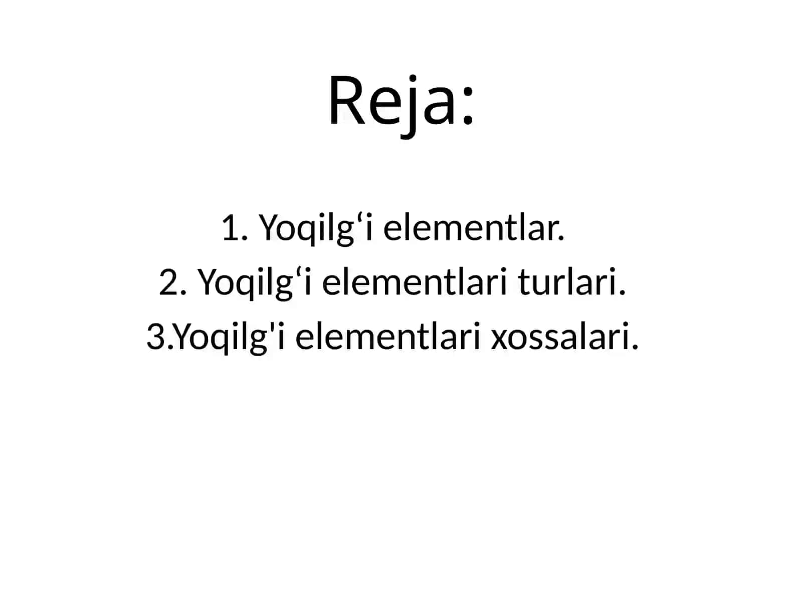 Yoqilgʻielementlari 2