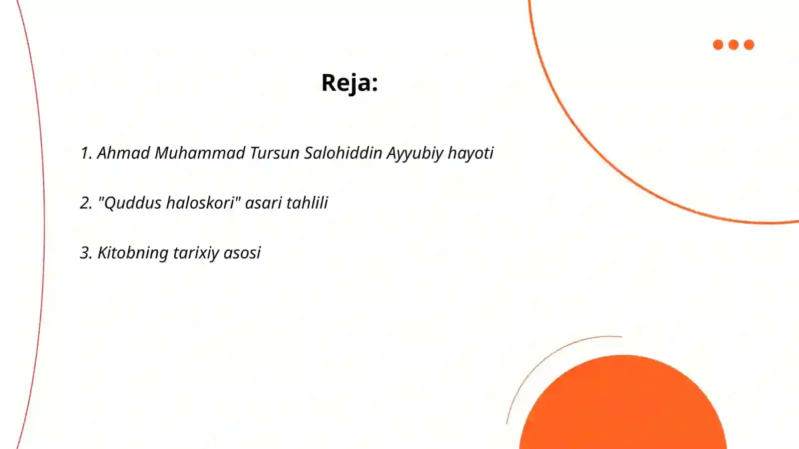 Quddus Haloskori Kitobi Tahlili 2