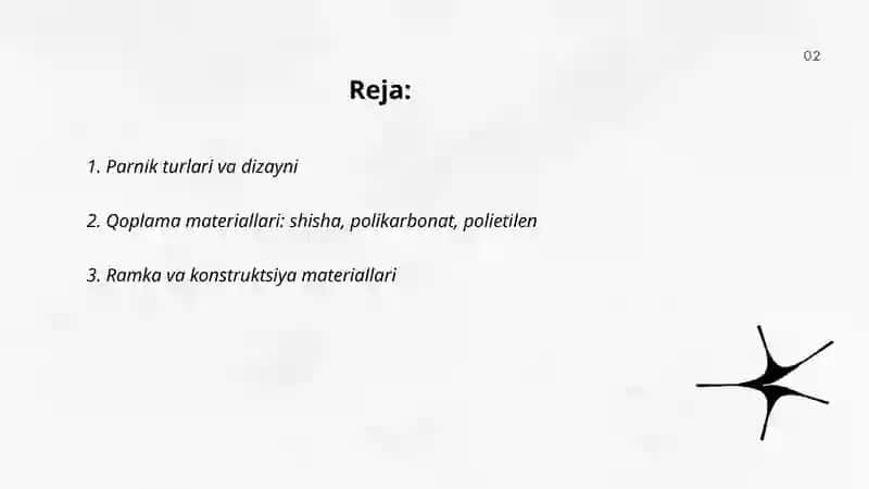 Parniklar tavsifi 2