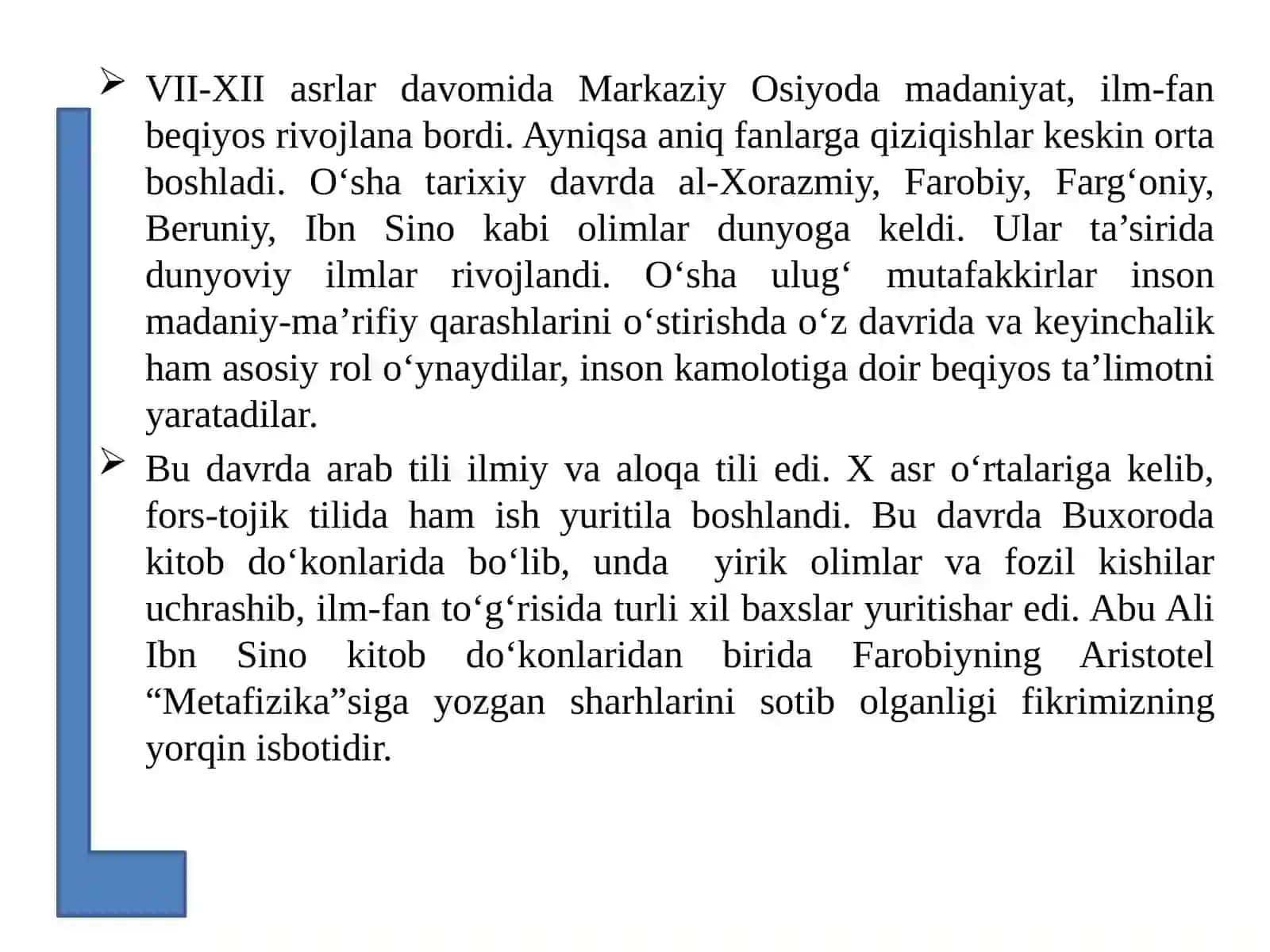 Sharq uyg’onish davri va ta’lim tarbiya masalalari. Jadidchilik harakatida ta’lim va tarbiya 2
