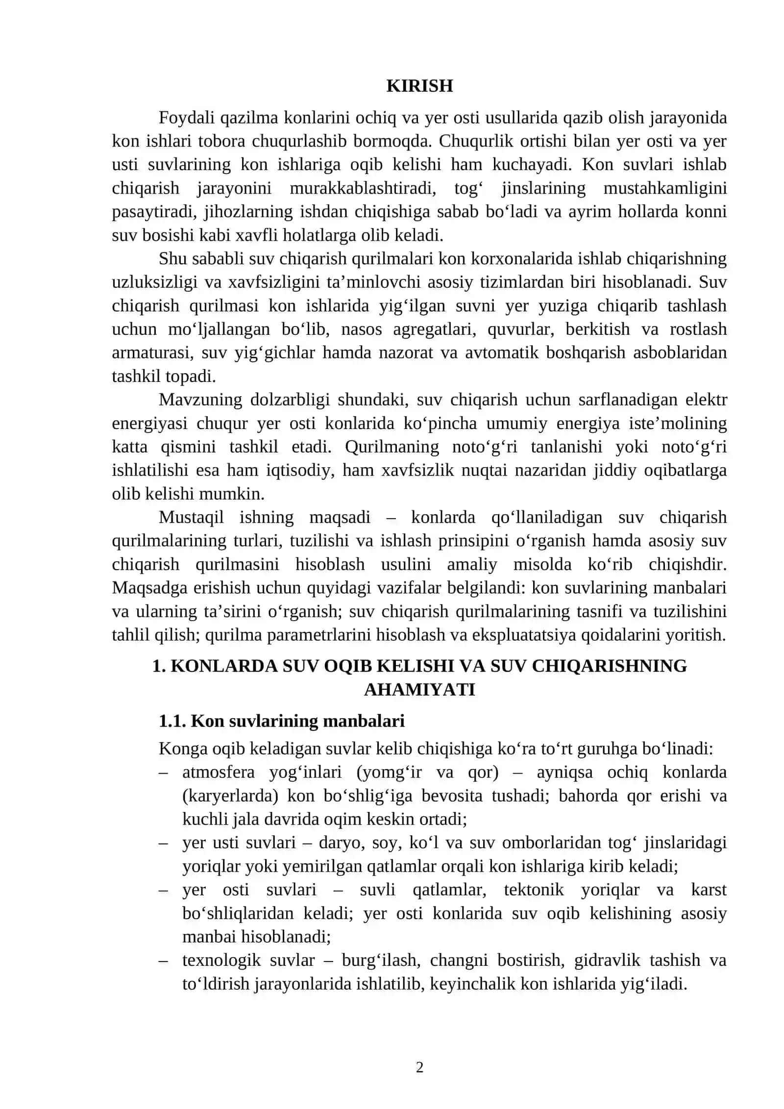 KONLARDA SUV CHIQARISH QURILMALARI 2
