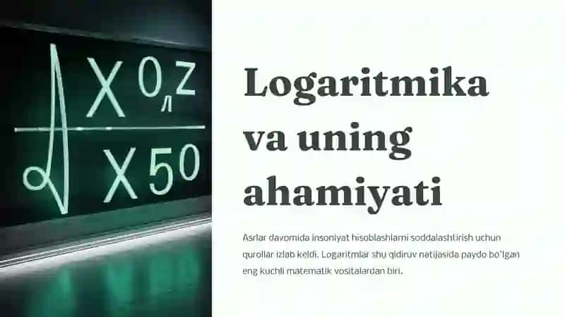 Logoritmikavauningahamiyati 2