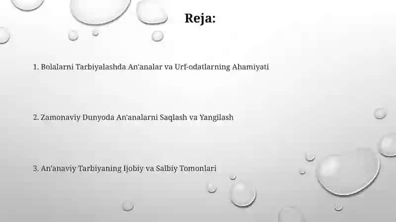 Urf ~ odatlar va marosimlarning bola tarbiyasidagi ahamiyati 2