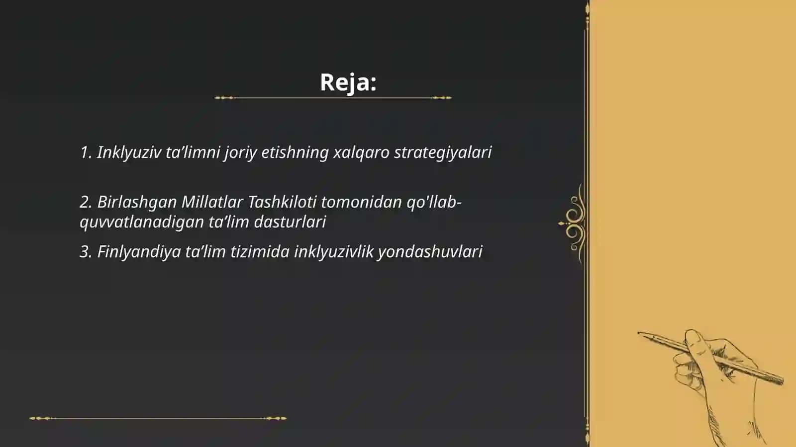 Inklyuziv taʼlimni joriy etish boʻyicha chet el tajribalari 2