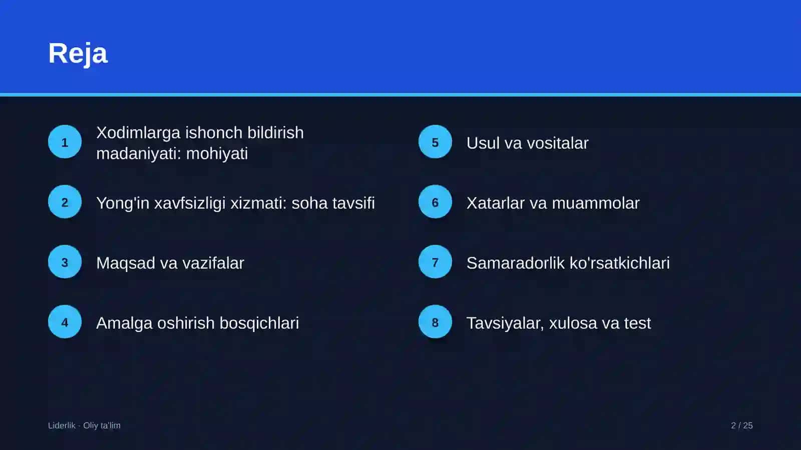 yong'in xavfsizligi xizmatida xodimlarga ishonch bildirish madaniyatini shakllantirish 4424 2