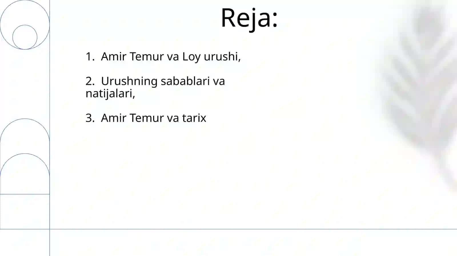Amir Temur Loy Jangi 2