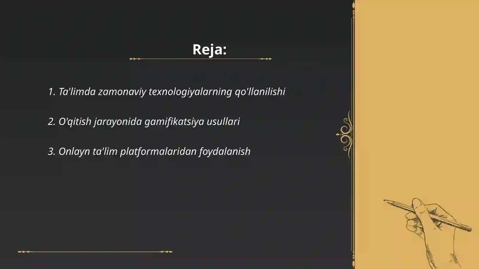 Ta'limda inavatsion metodlari 2