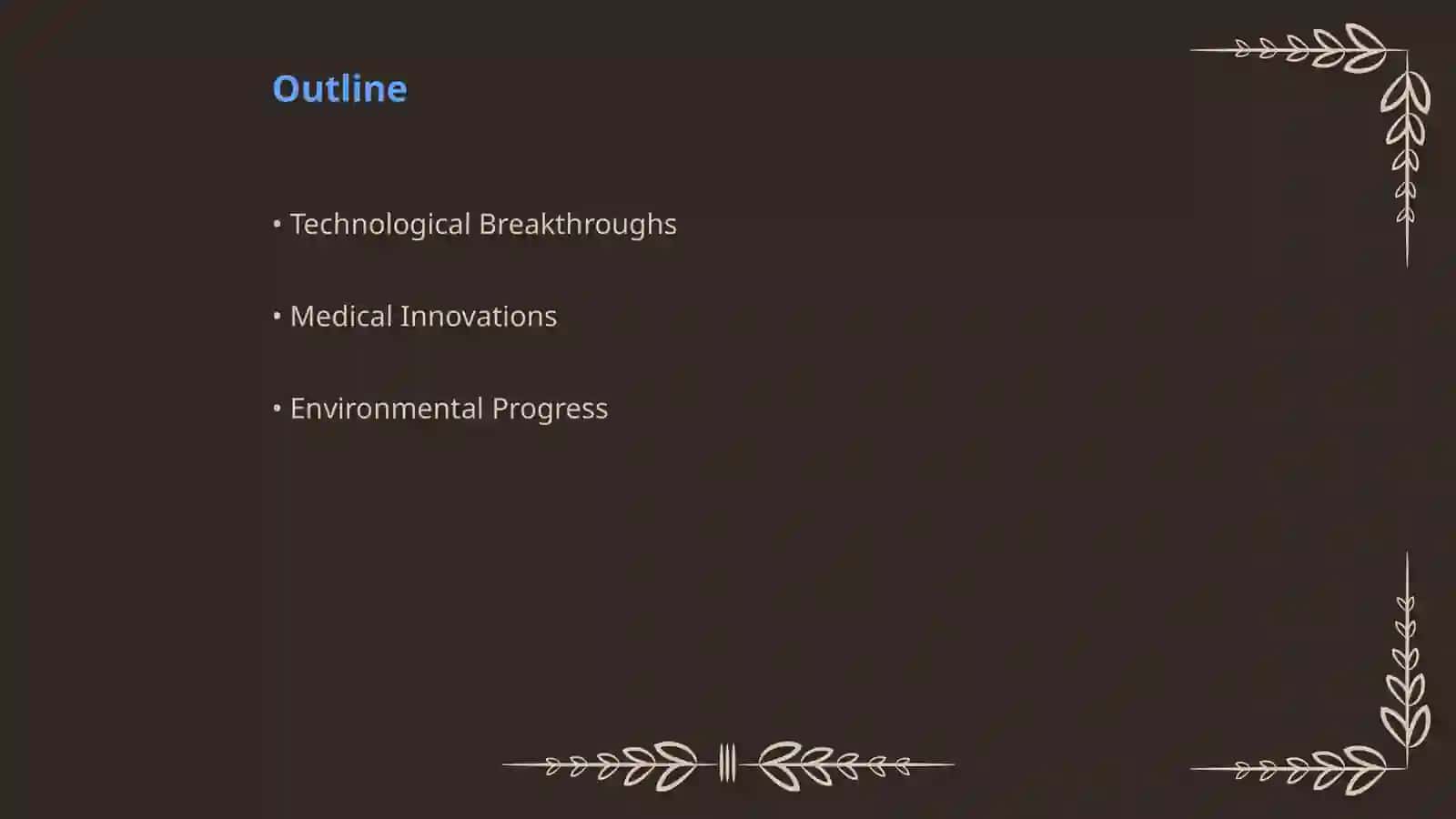 Modern Innovations in Various Fields 2