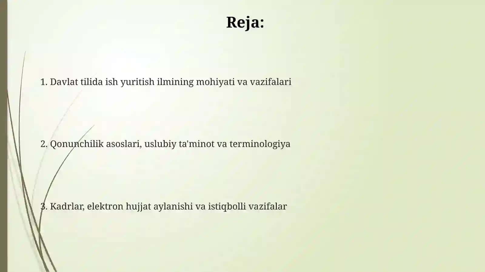 Davlattilidaishyuritishfaniningmaqsadvavazifalari 2