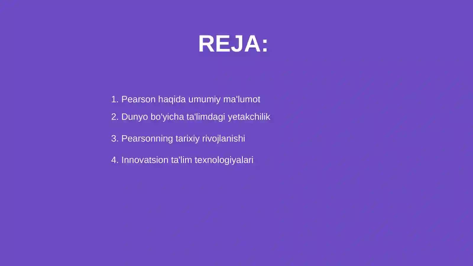 Pearson dunyodagi yetakchi ta'lim kompaniyasi 2