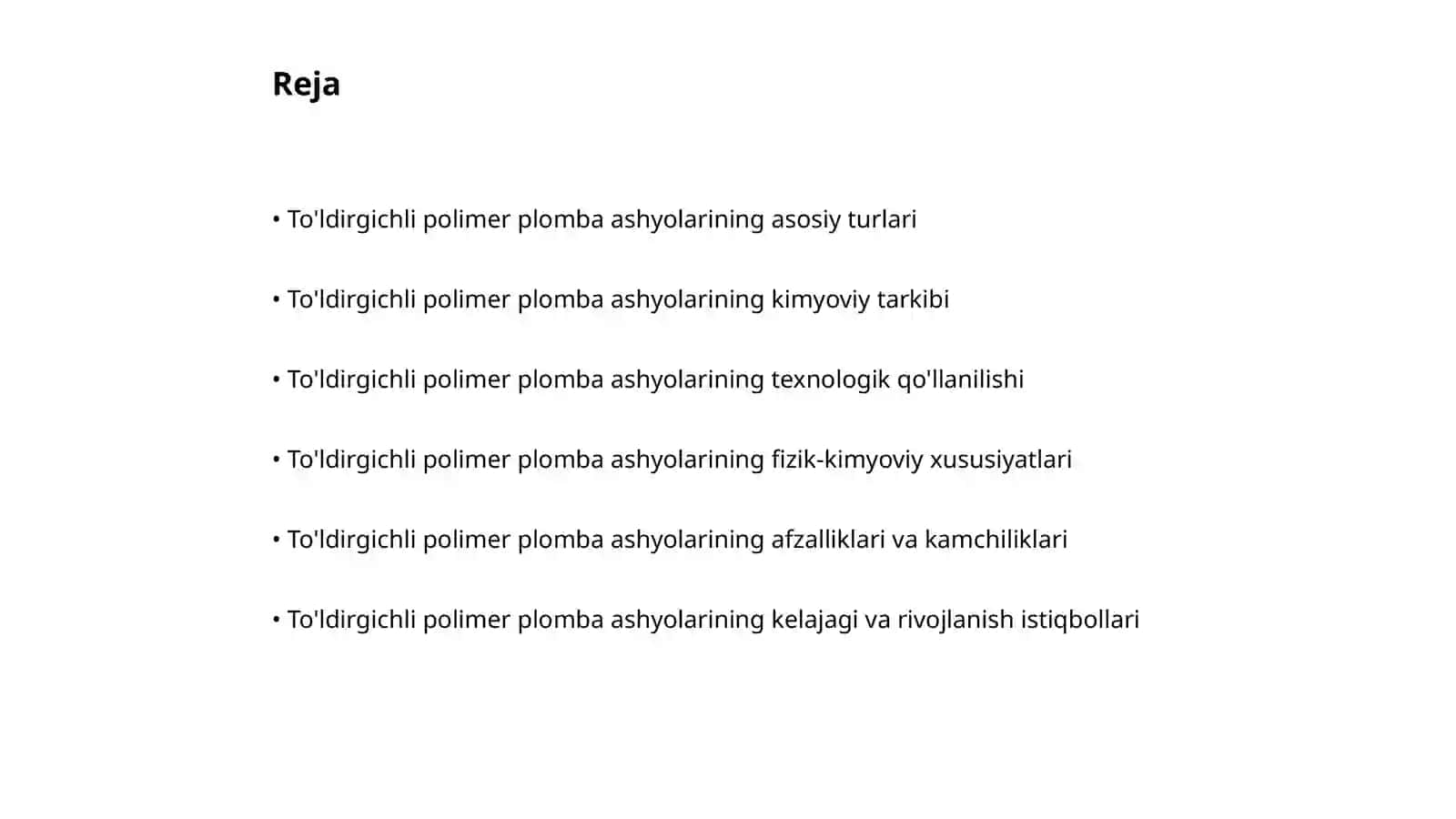 To'ldirgichli polimer plomba ashyolarining tasnifi 2