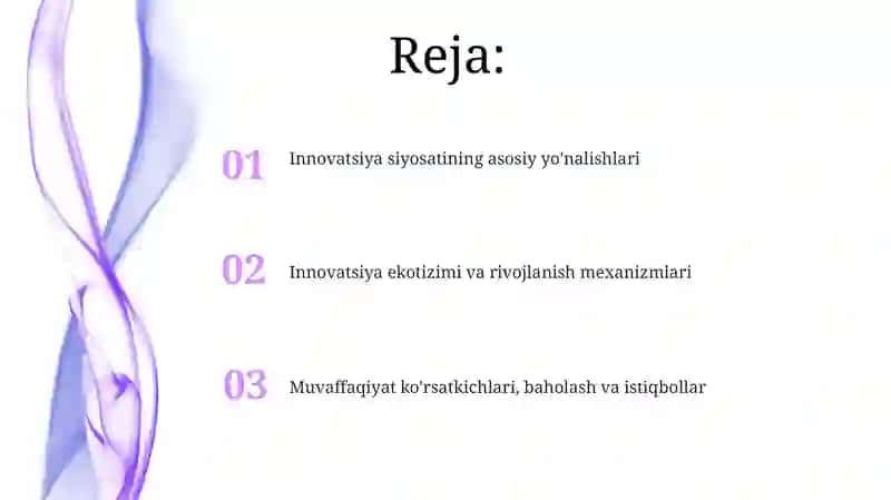 Davlatning innovatsion siyosati 2