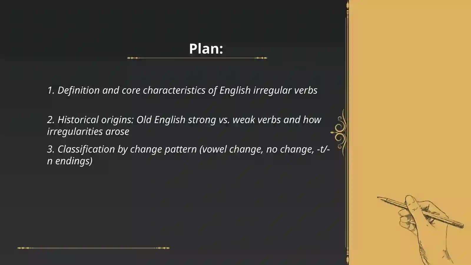 Irregular verbs 2