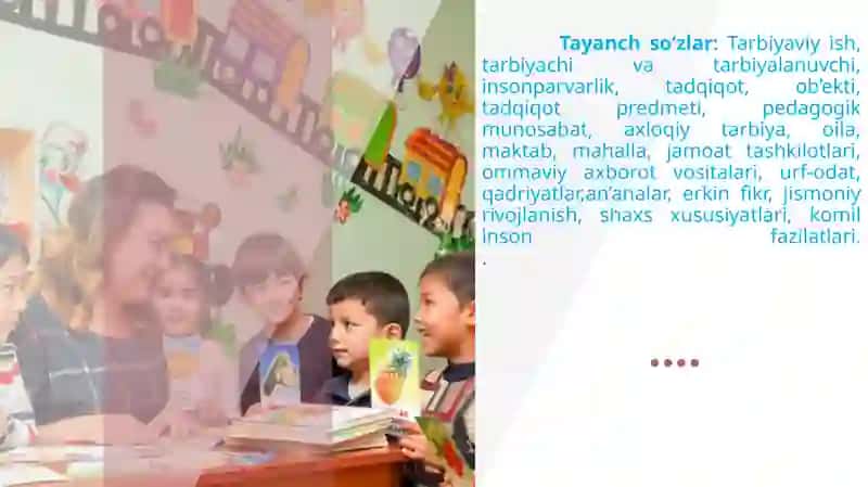 Tarbiyaviyishlarmetodikasifani 2