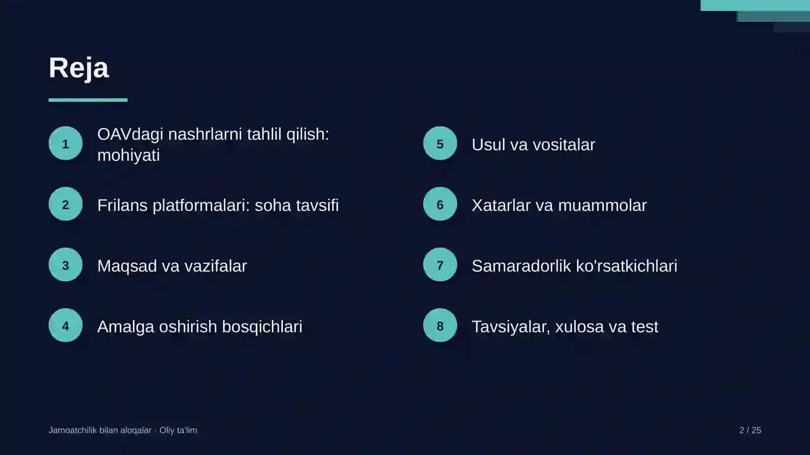 frilans platformalarida ommaviy axborot vositalaridagi nashrlarni tahlil qilish 5922 2