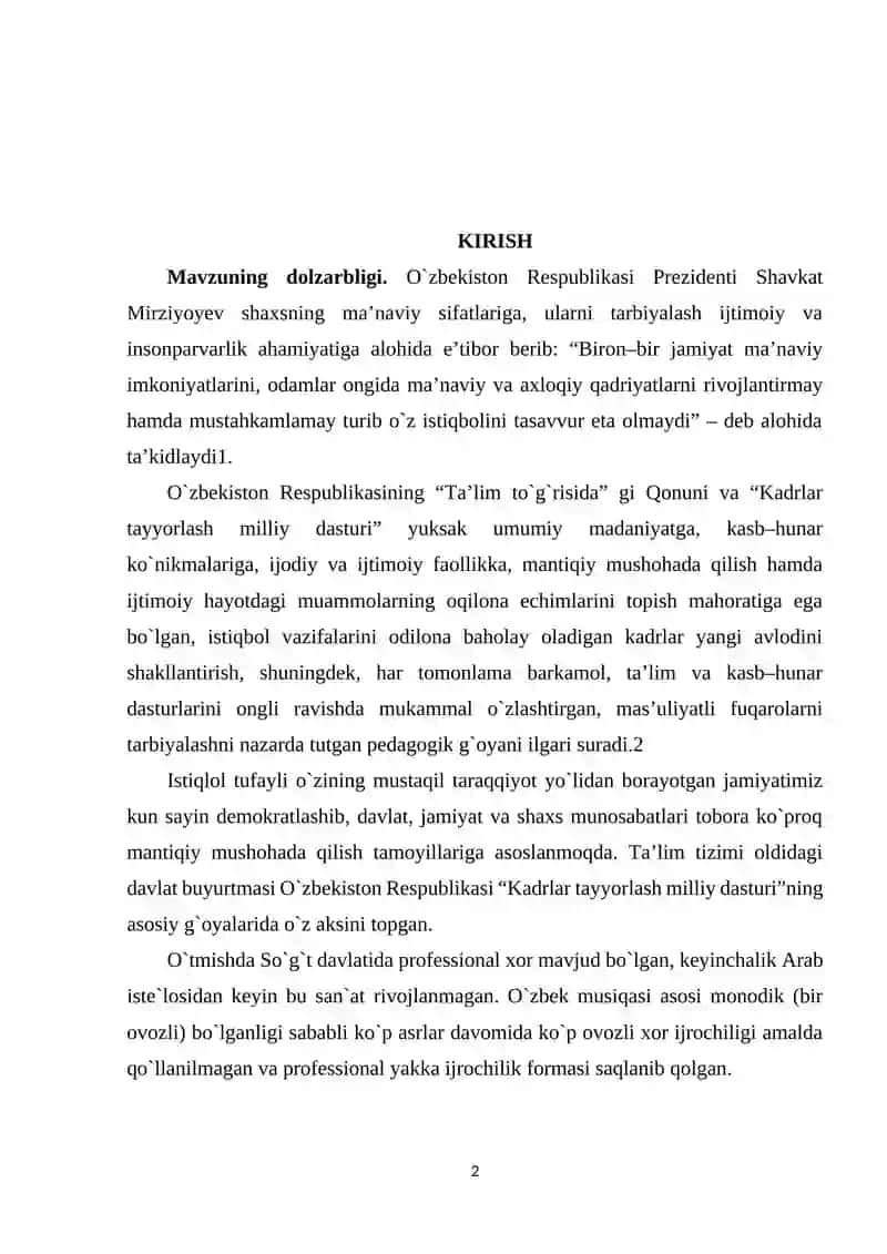XOR MA’DANIYATINING KELIB CHIQISH TARIXI 2
