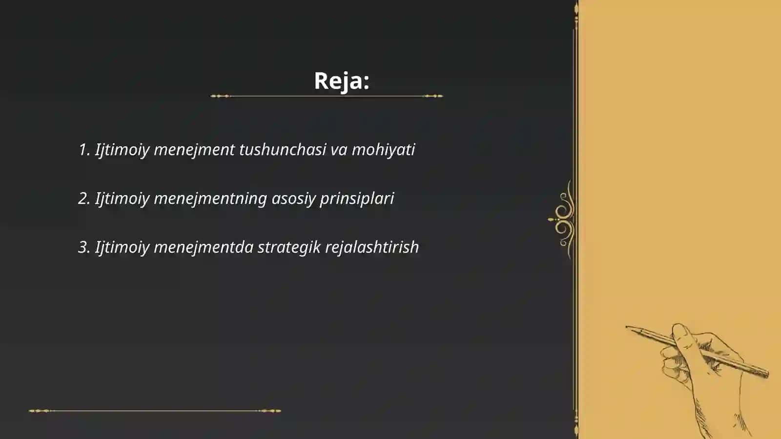 Ijtimoiy menejmentning metodologik asoslari 2