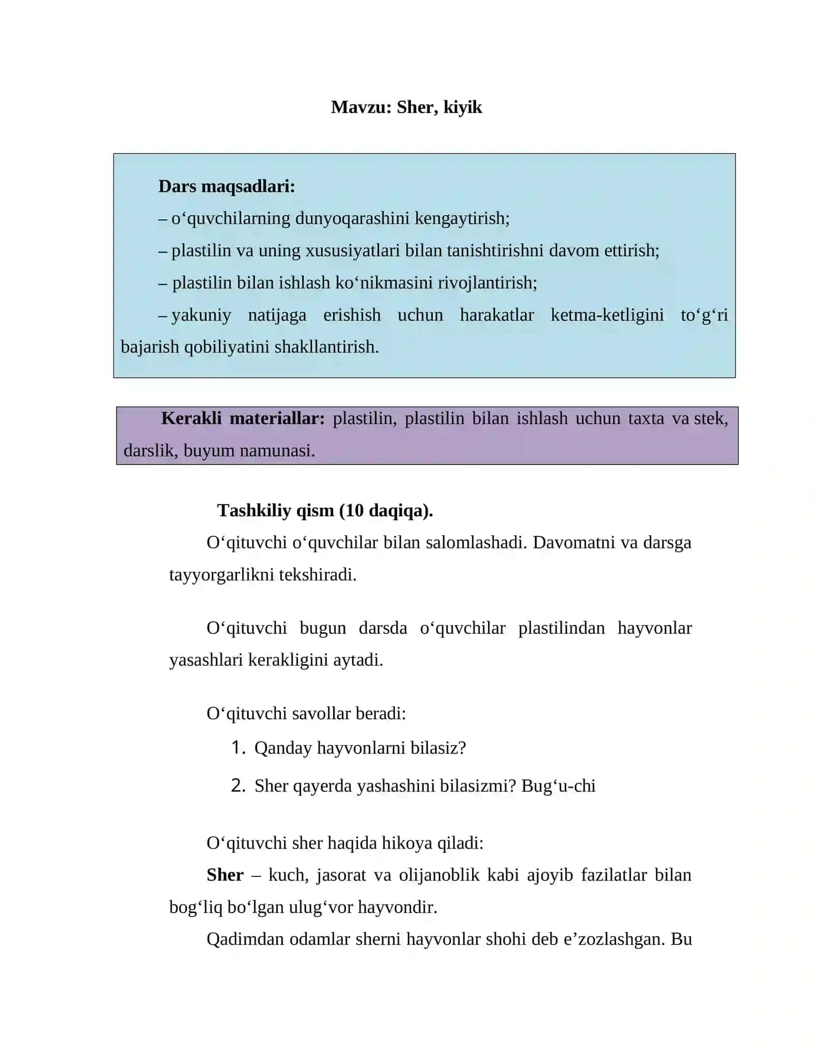 Sher, kiyik 2