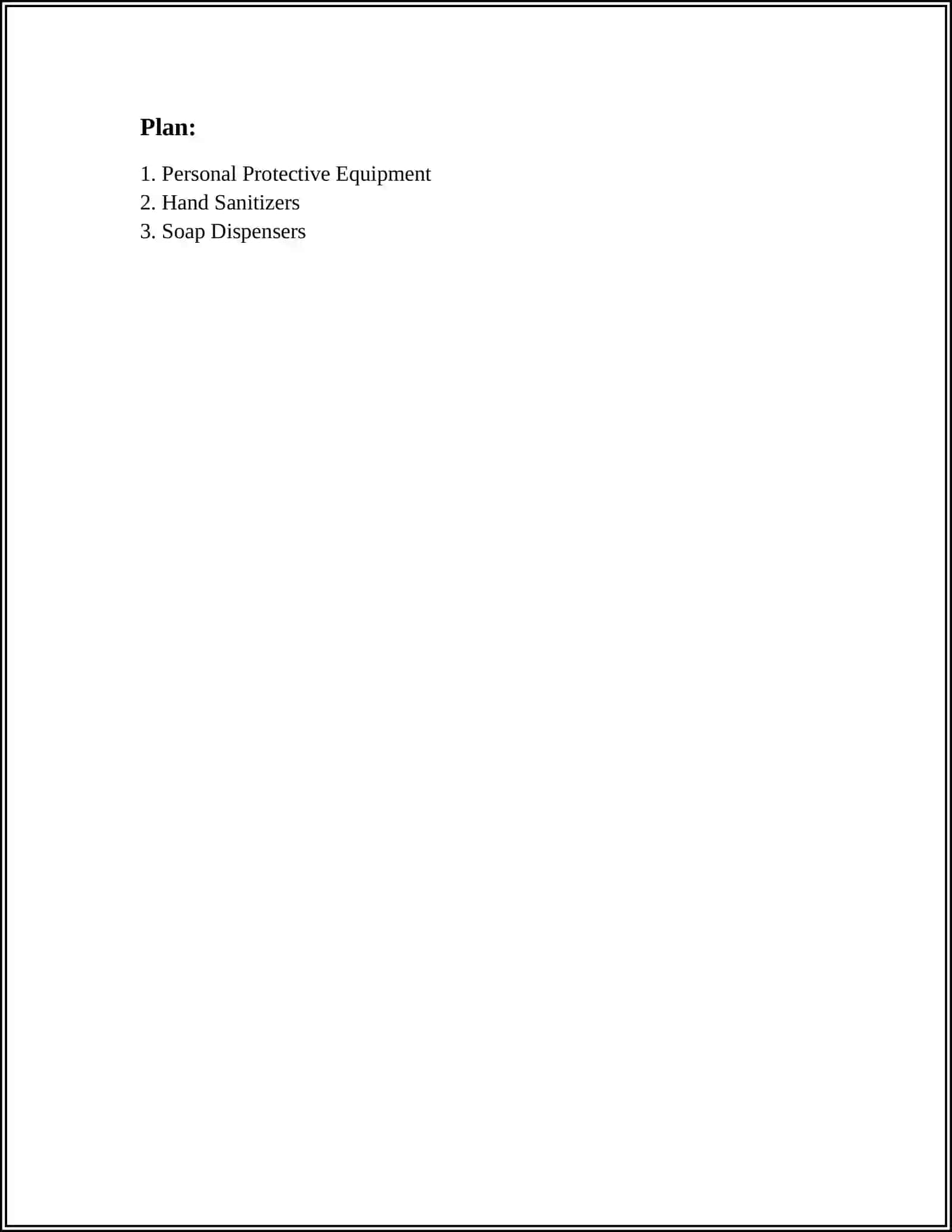 Personal Protective Equipment 2