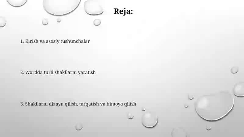 Word matn tahrirlagichida turli xil blankalar yaratish 2
