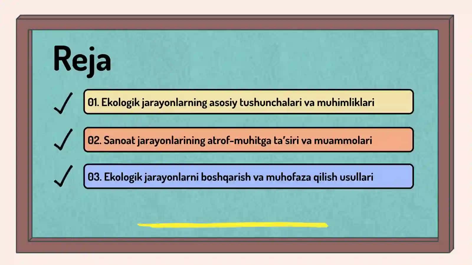 SANOATDAGI EKOLOGIK JARAYONLAR VA ULARNING ATROF-MUHITGA TAʼSIRI 2