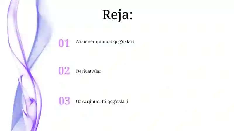 Derivativlar 2