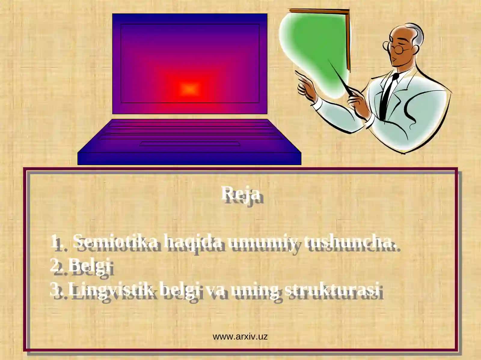 Tilning semiotik tabiati. 2