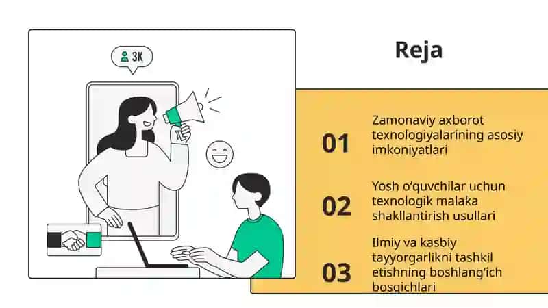 Zamonaviy axborot texnologiyalarining asosiy imkoniyatlari 2