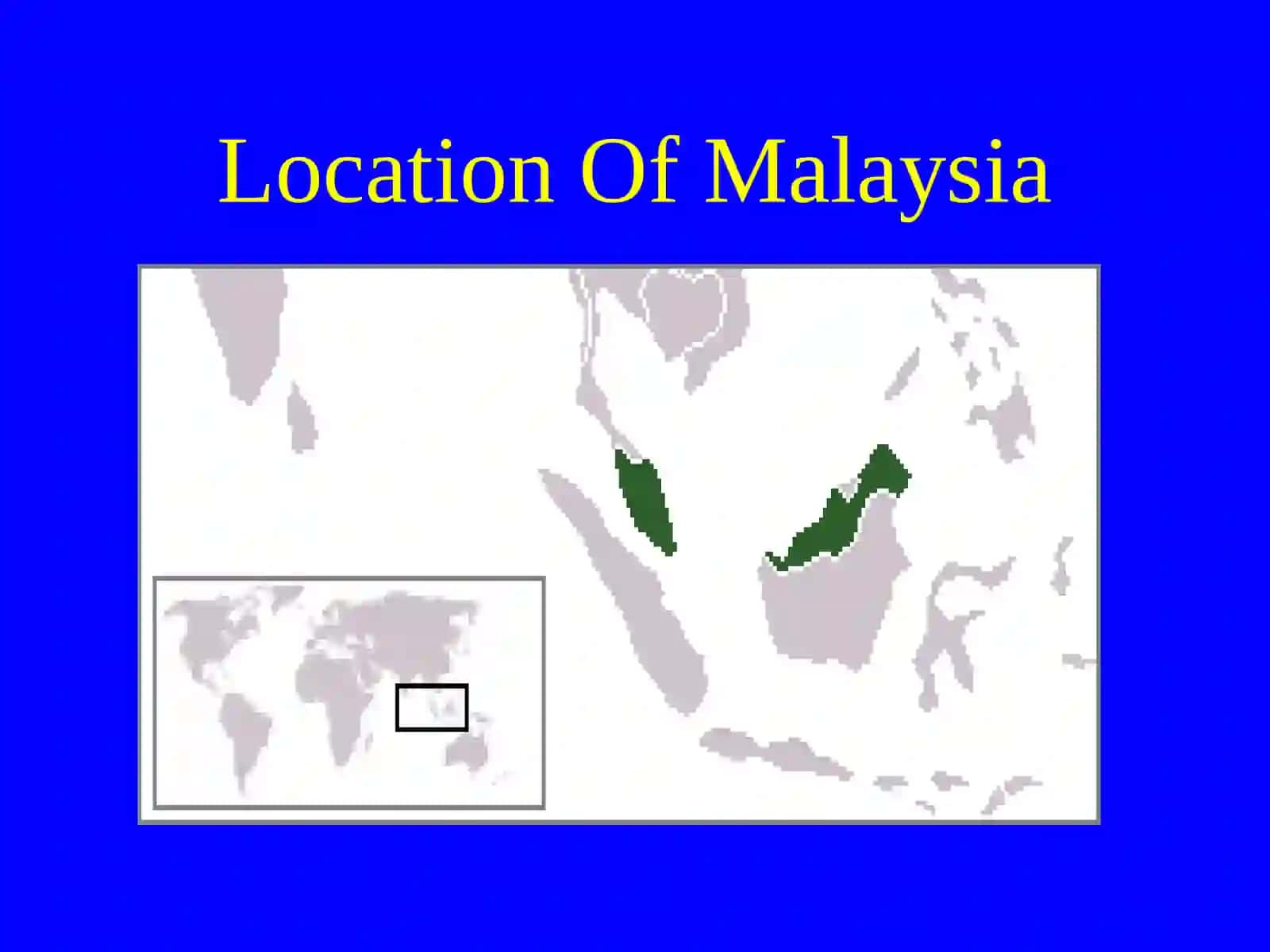 Malaysia's History 2