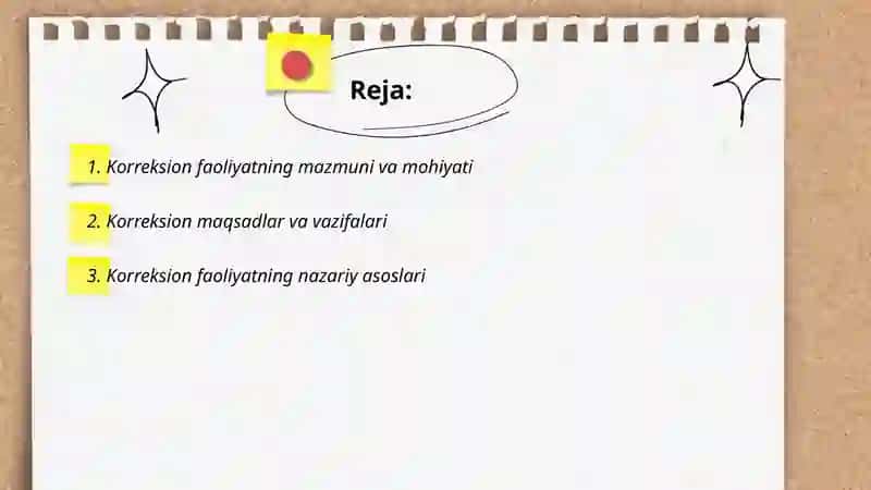 Korreksion faoliyatning mazmun mohiyati 2