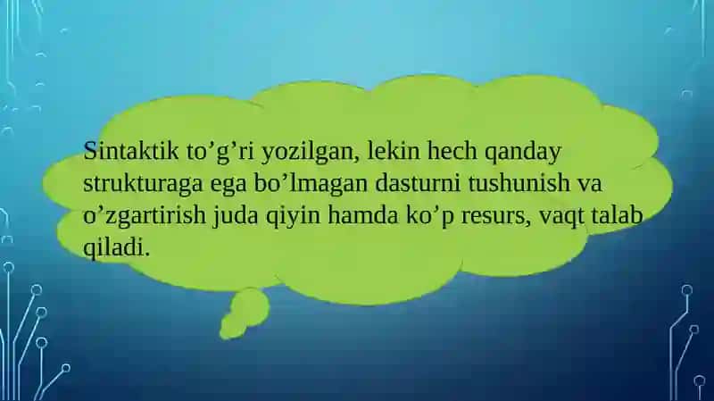 C# tilining tashkil etuvchilari 2