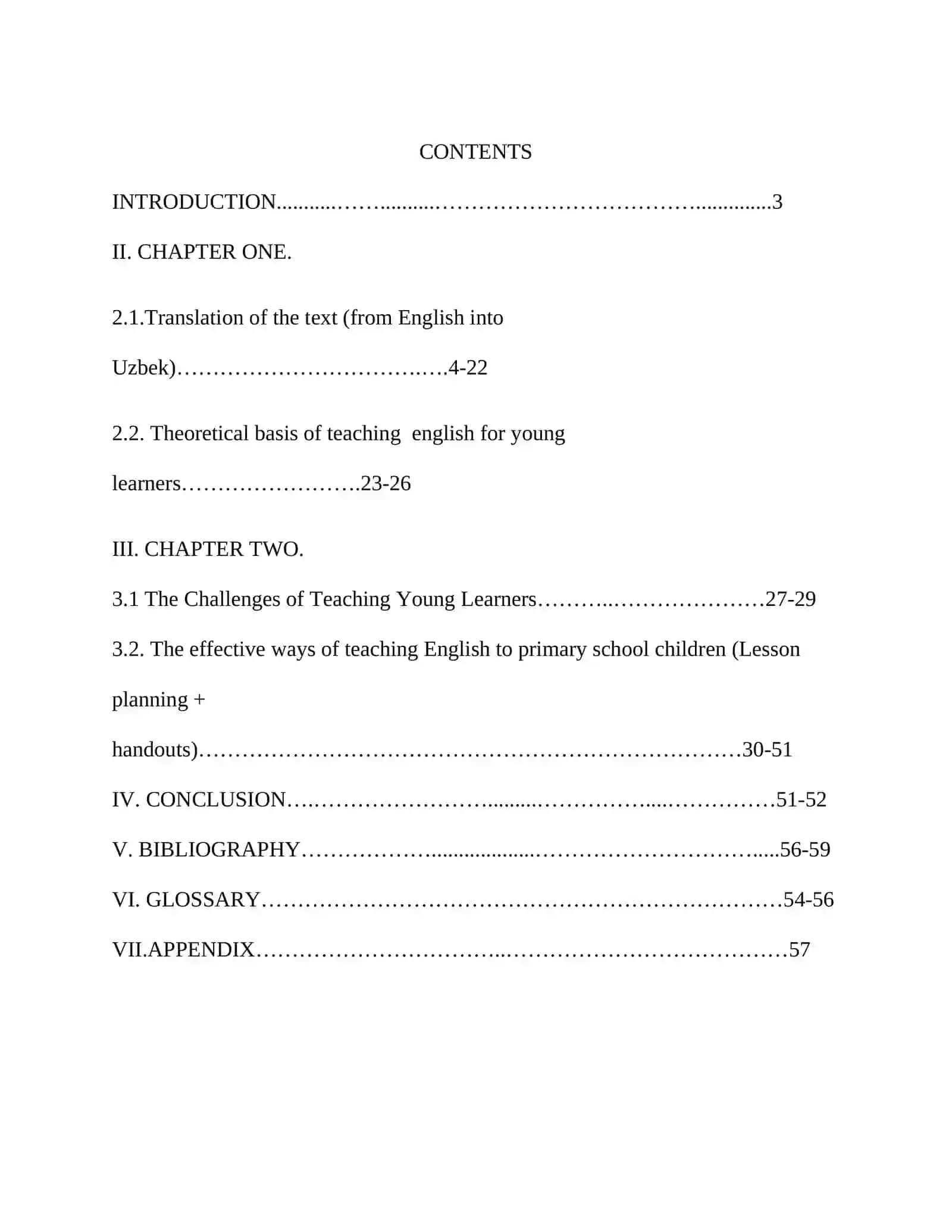 English Language Teaching Methodology at Primary Schools 2