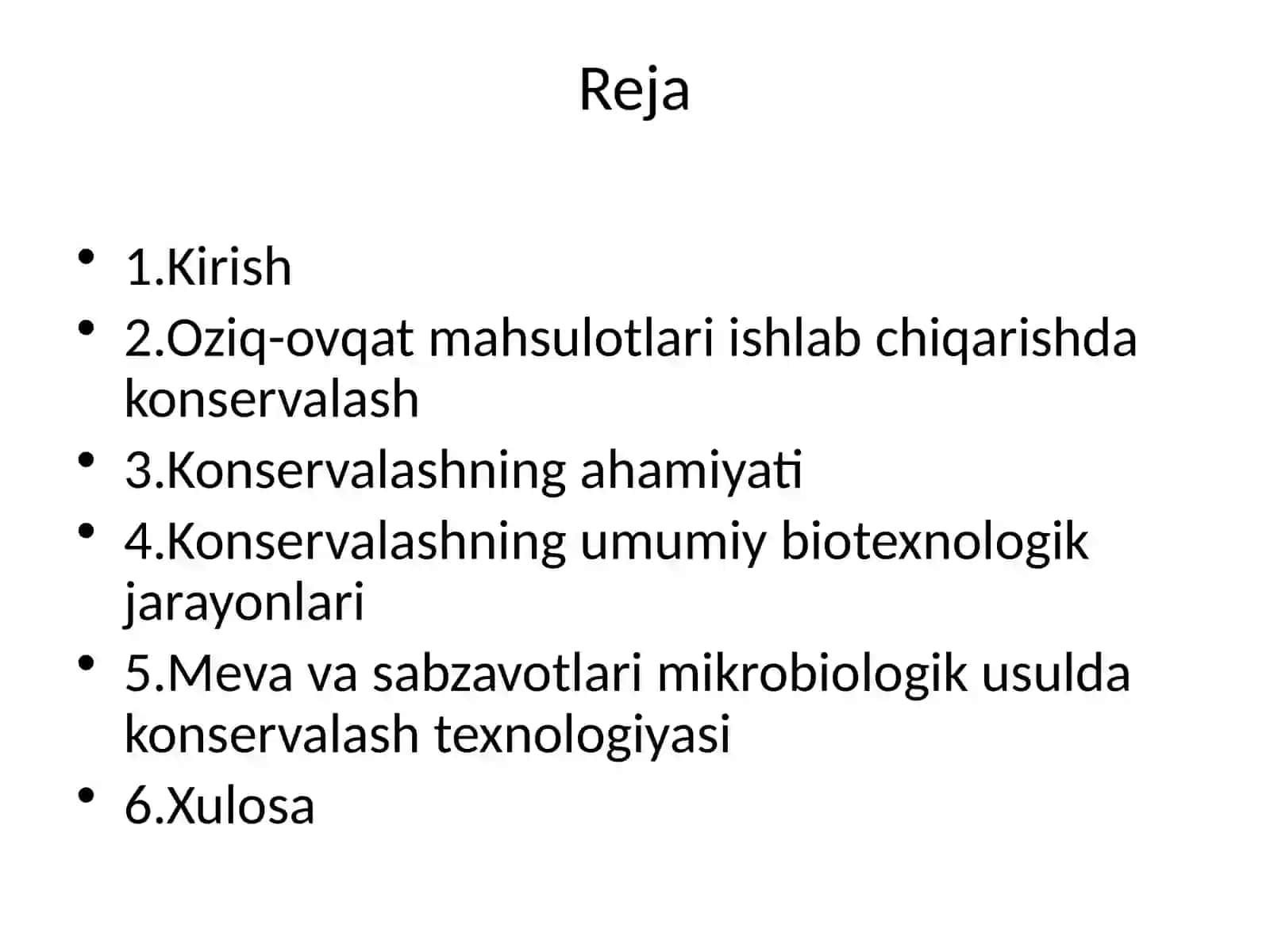 Oziq-ovqat mahsulotlari ishlab chiqarishdagi biotexnologik usullar 2