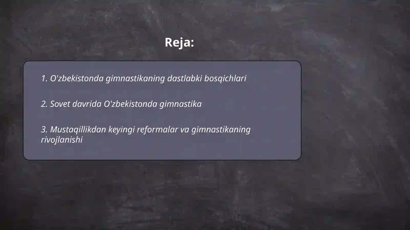 O'zbekiston gimnastikasini rivojlanish tarixi 2