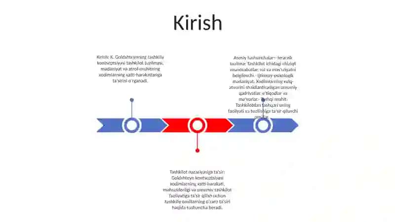 K. Goldshteyinning Tashkiliy Kontseptsiyasi 2