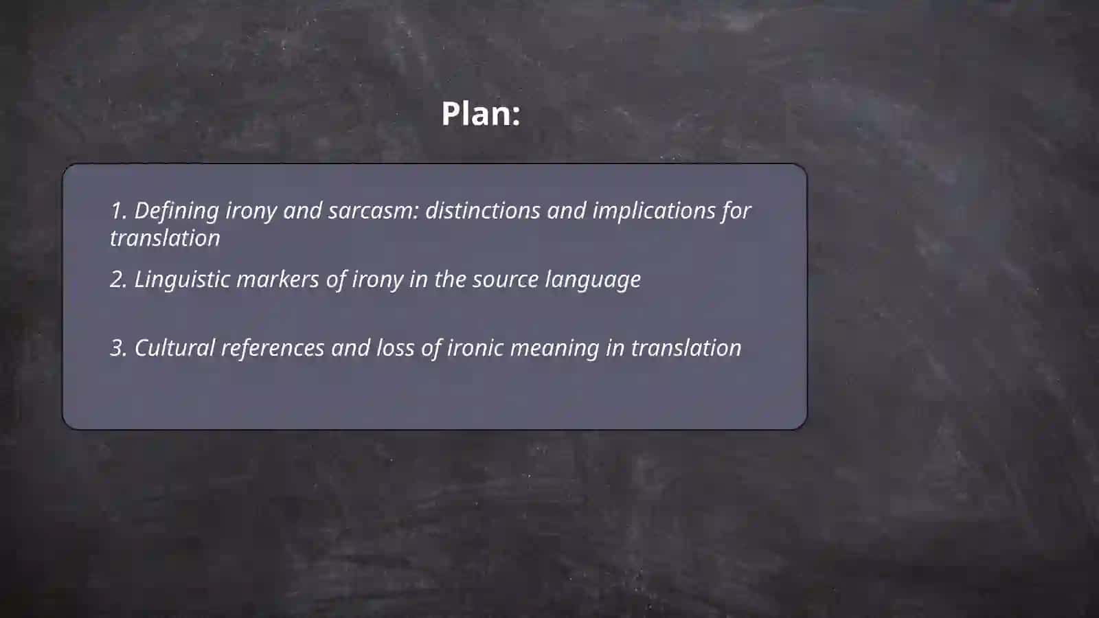 Irony and sarcasm in translation 2