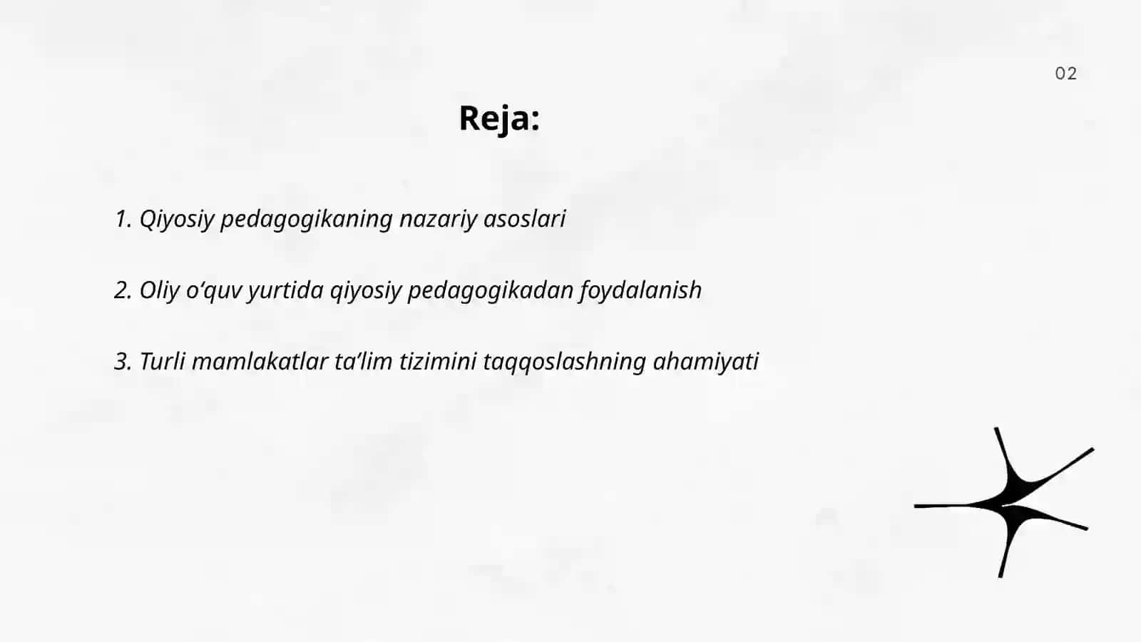 Pedagogika oliy oʻquv yurti talabasi zamonaviy sharoitda qiyosiy pedagogikani oʻrganishini ahamiyati 2