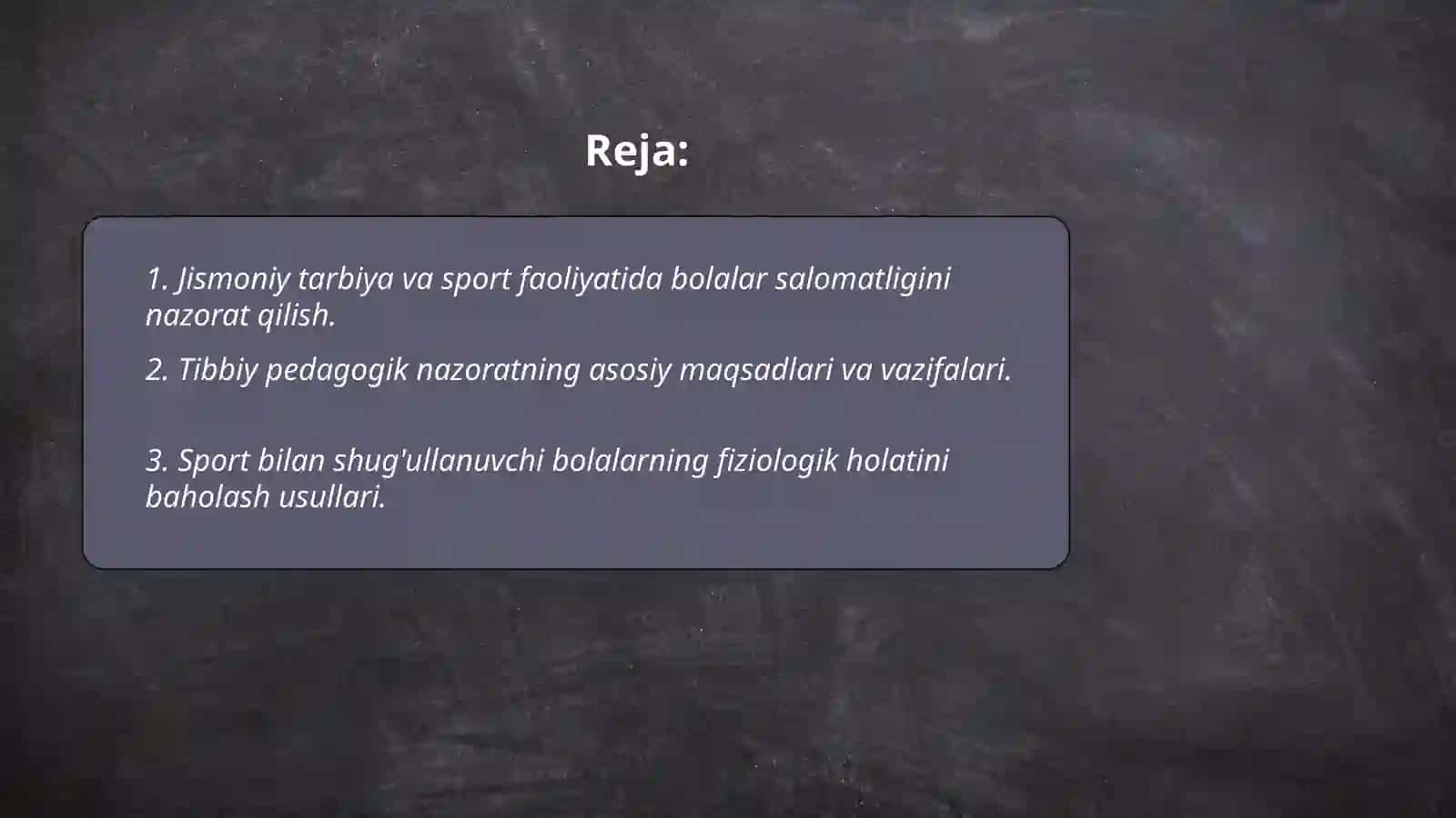 Jismoniy tarbiya va sport bilan shuğulanuvchi bolalarda tibbiy pedagogik nazorat ŏtkazish xususiyatlar 2