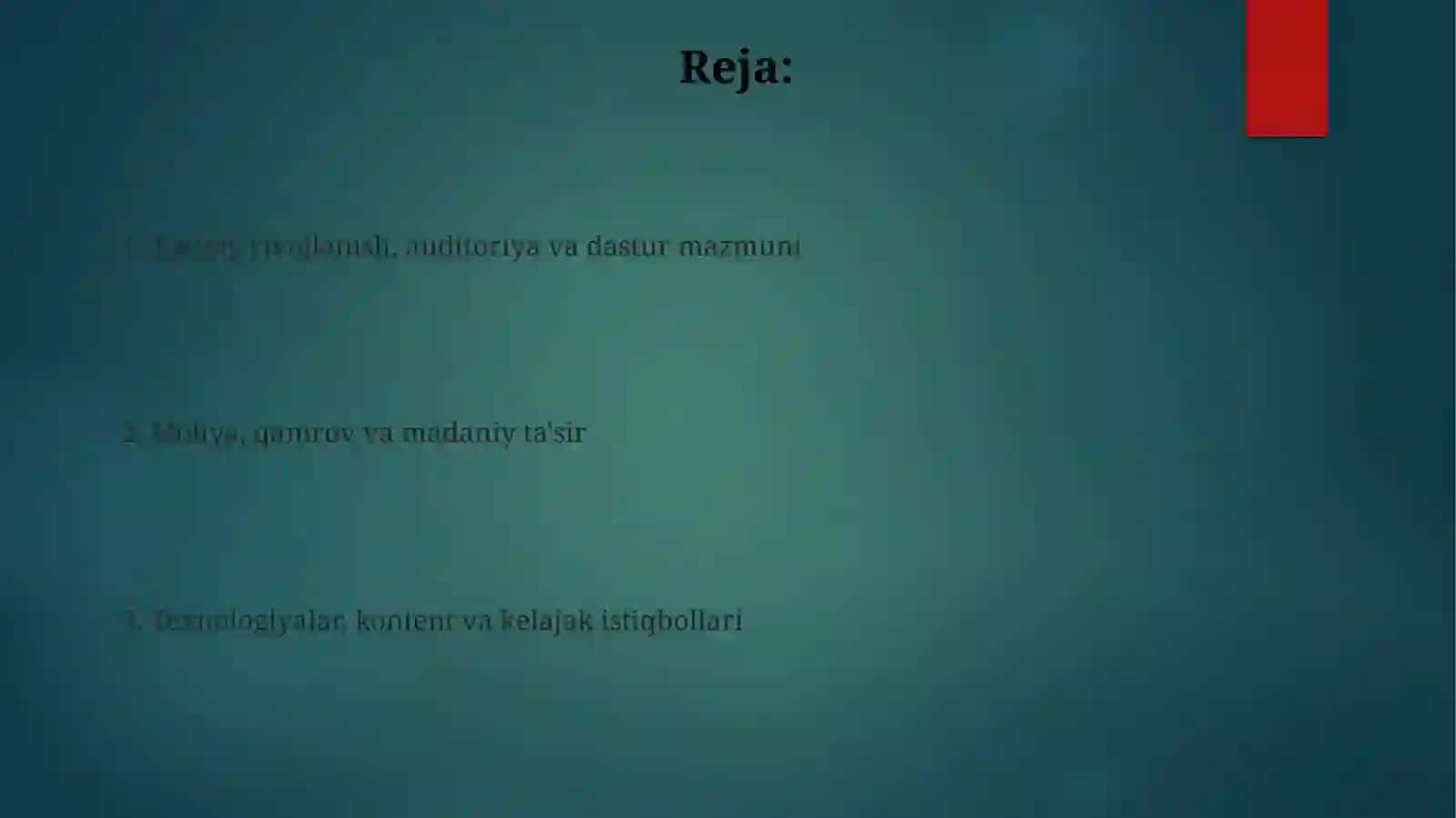 xalqaro va mahalliy telekanallarni taqqoslash 2