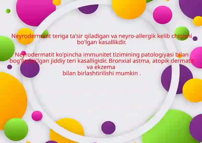 Neyrodermatit 2