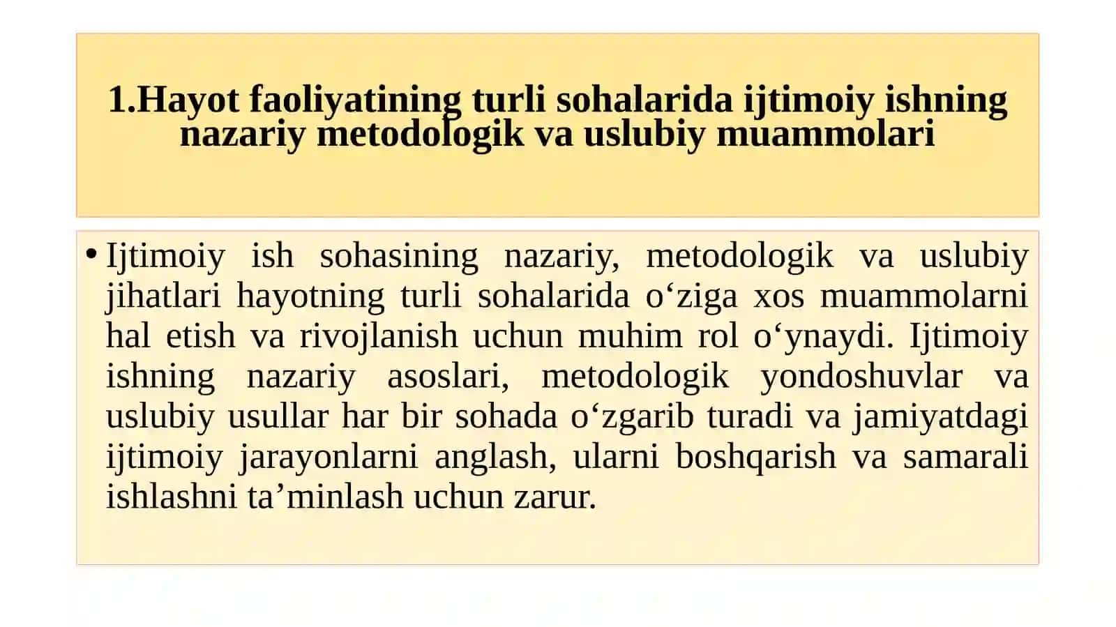 Hayotfaoliyatining turlisohalaridaijtimoiyish 2