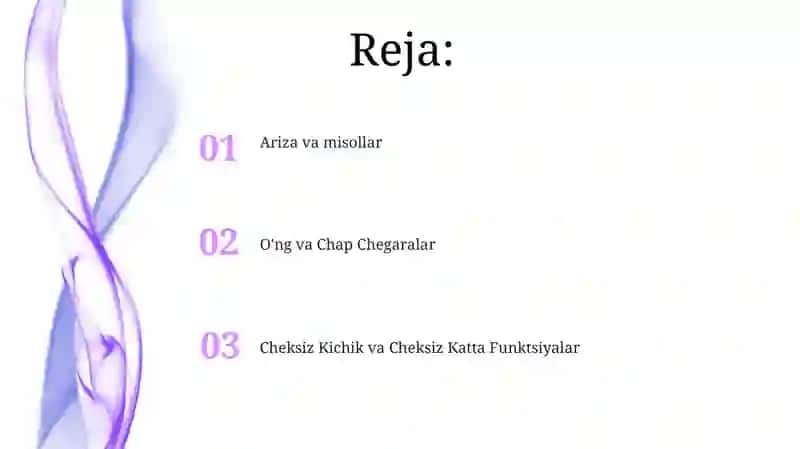 O'ng va chap chegaralar 2