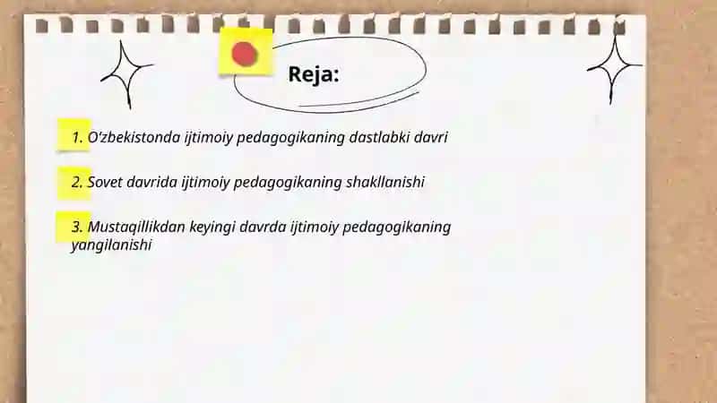 Ózbekistonda Ijtimoiy Pedagogikaning Rivojlanish Tarixi 2