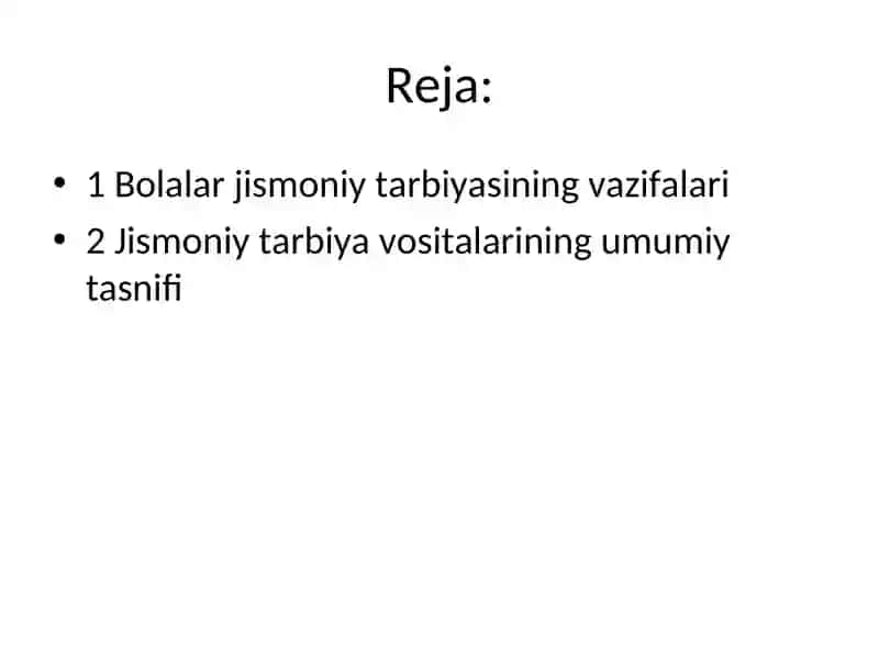 Bolalar jismoniy tarbiyasi 2