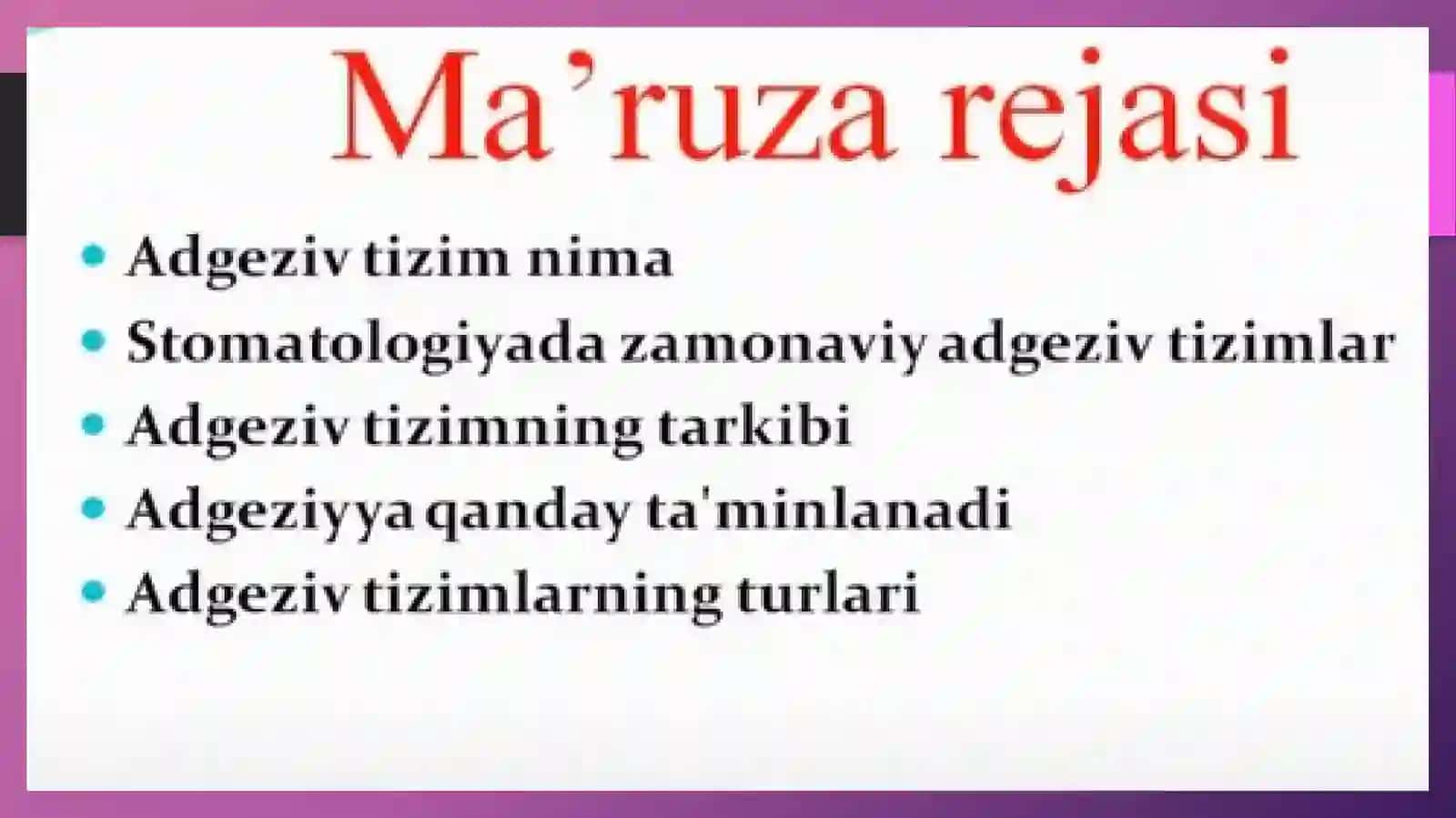 ADGEZIV TIZIM 2