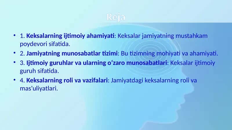 Jamiyatning munosabatlar tizimida keksalar ijtimoiy guruhining roli 2