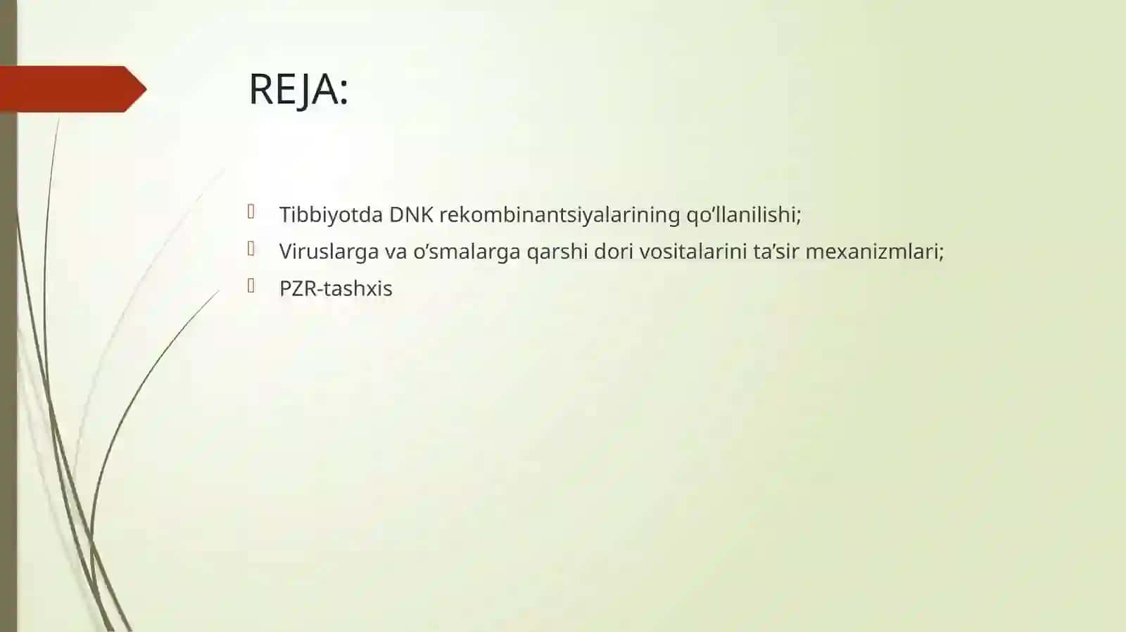 Tibbiyotda DNK rekombinantsiyalarining qo’llanilishi 2