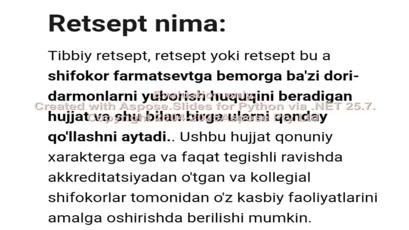 Retsept tarixi 2