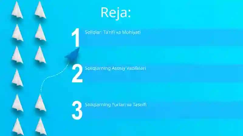 Soliqlar: Ta'rifi va Mohiyati 2